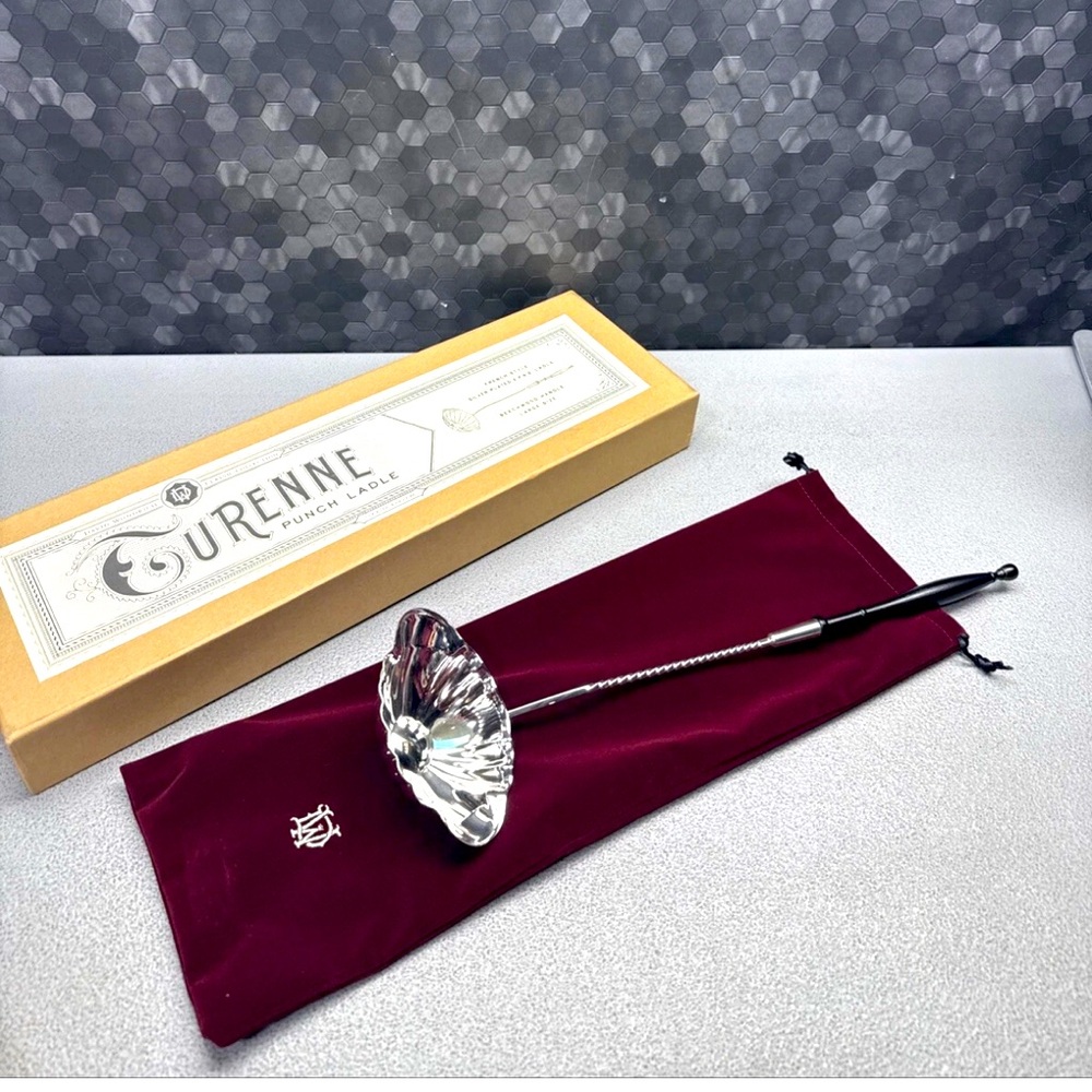 Gorham Albemarle Sterling Silver Punch Ladle Large 12" Long Vintage